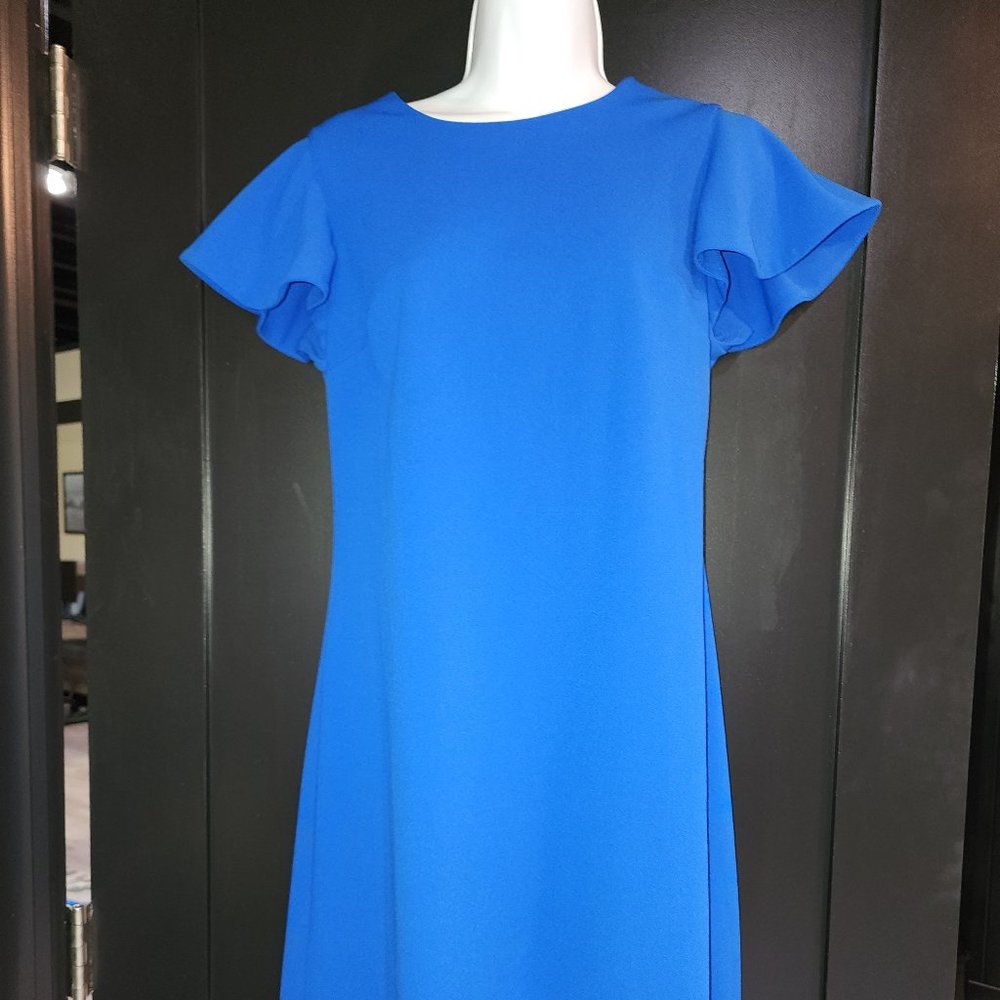 Calvin Klein Cobalt Blue Dress Sz 8